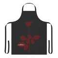 Retro-inspired apron with music-themed design, perfect gift for a best friend who loves the 80s