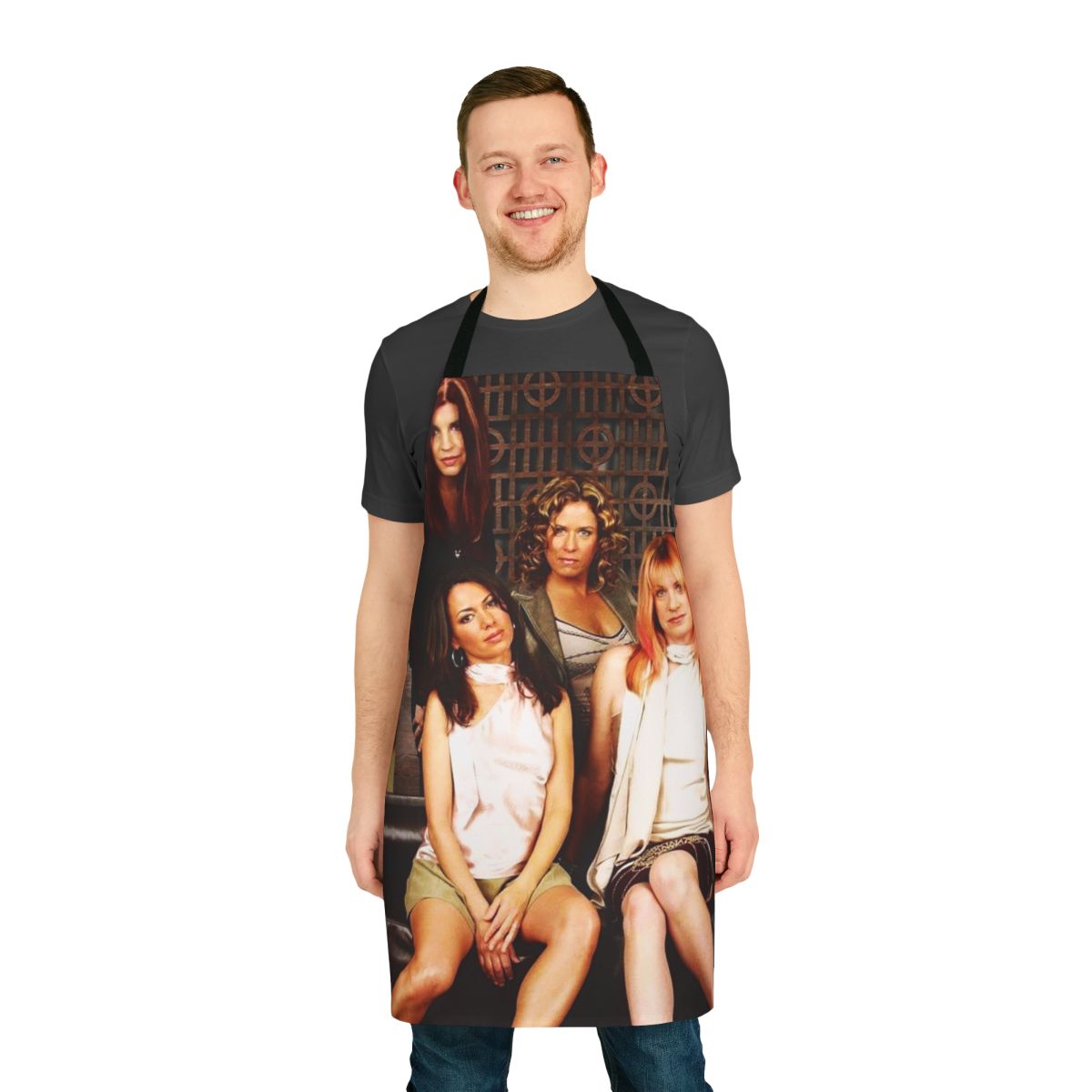 Music Memories Apron featuring The Bangles, a retro 90s girl band design