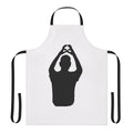 Retro music-themed apron with Depeche Mode inspired design