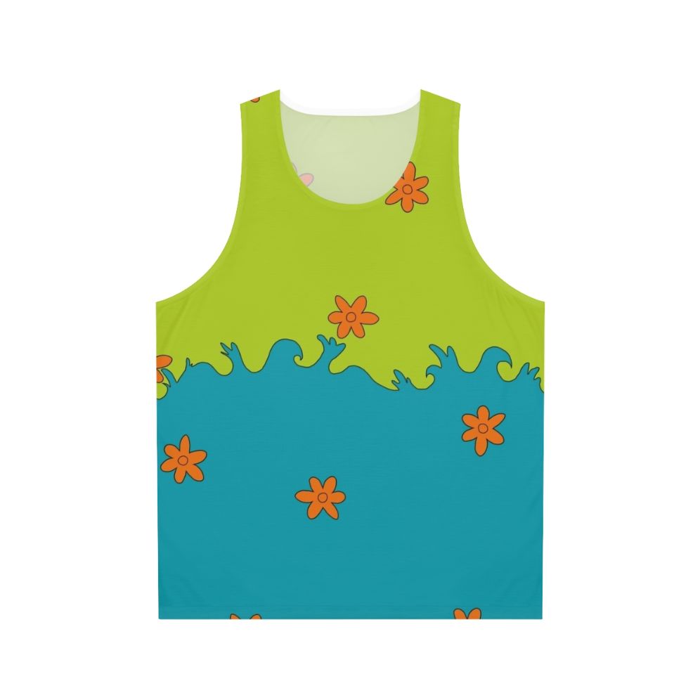 Retro Mystery Cartoon Unisex 80s Scooby Doo Tank Top