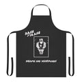 Retro apron inspired by 1970s progressive rock musician Nash the Slash