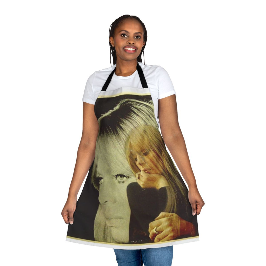 Retro Nico 'Chelsea Girl' album cover inspired apron