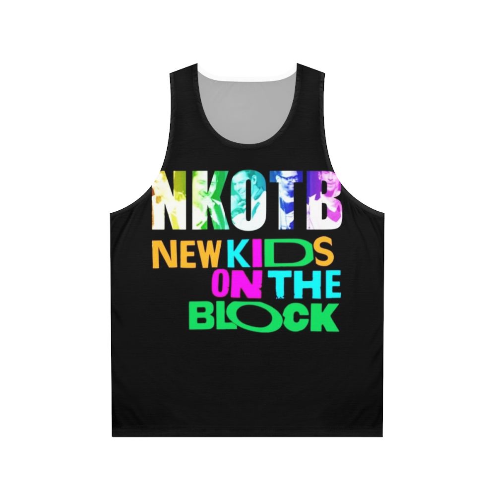 Retro New Kids on the Block Unisex Tank Top