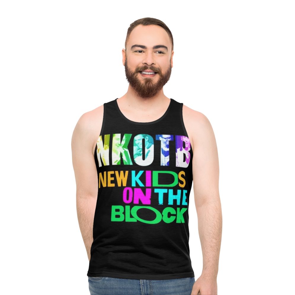 Retro New Kids on the Block Unisex Tank Top