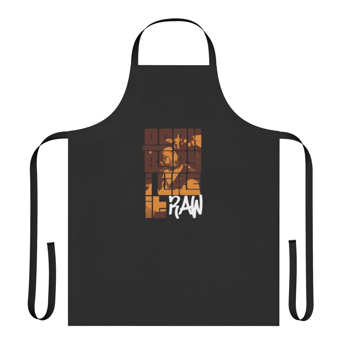 Retro-style apron featuring the image and name of the legendary rapper ODB (Ol' Dirty Bastard)