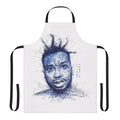 Retro-style apron featuring ODB and Wu-Tang Clan imagery