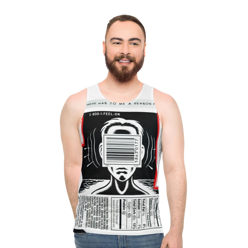 Retro OK Soda unisex tank top