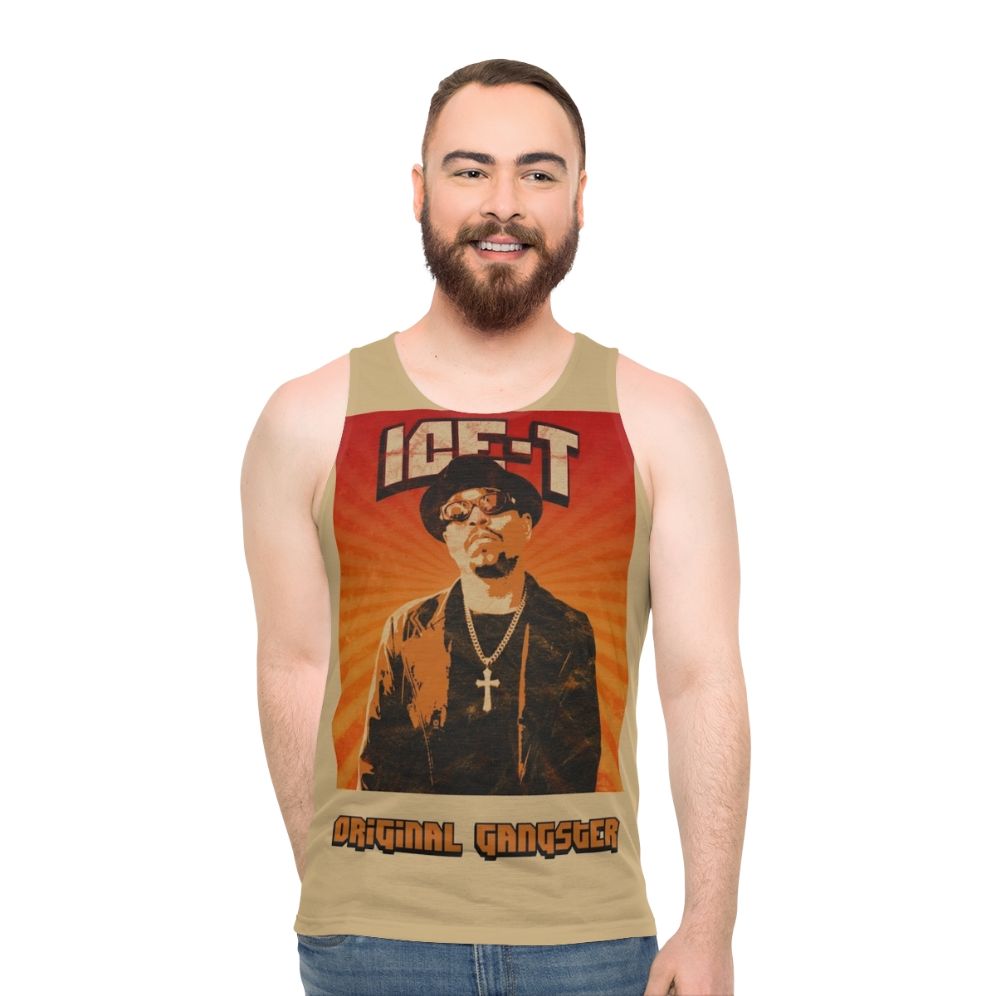 Old school hip hop unisex tank top