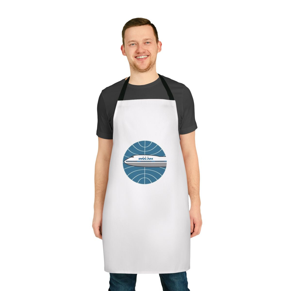 Vintage Pan Am 747 Apron Design