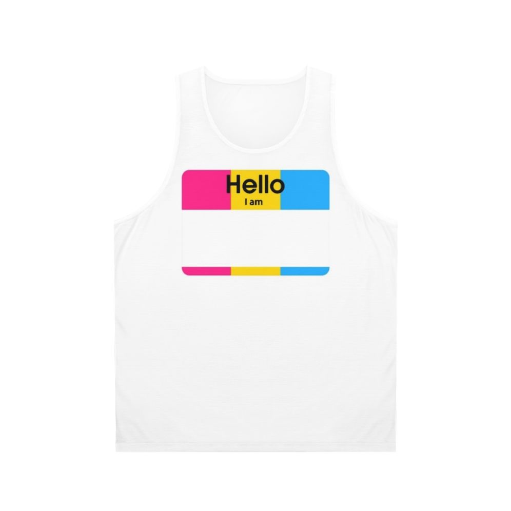 Retro Pan Am Pride Unisex Tank Top
