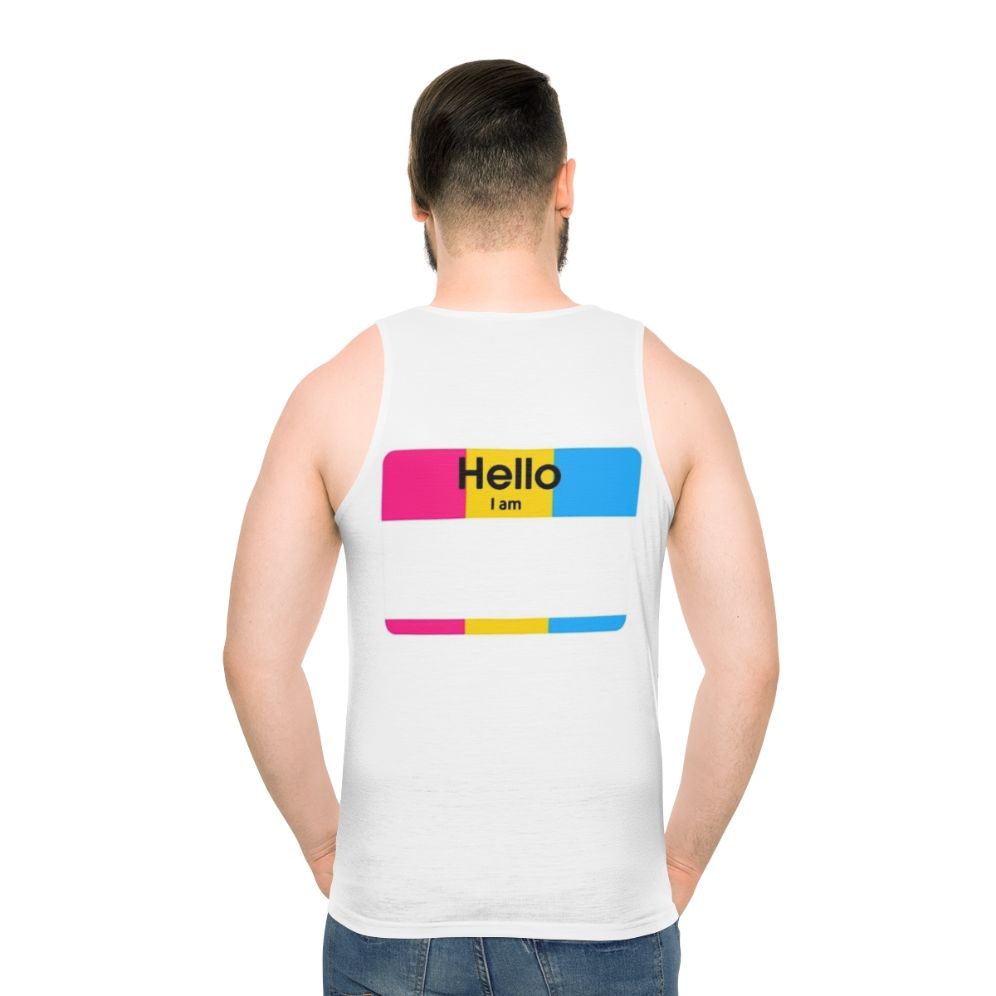 Retro Pan Am Pride Unisex Tank Top