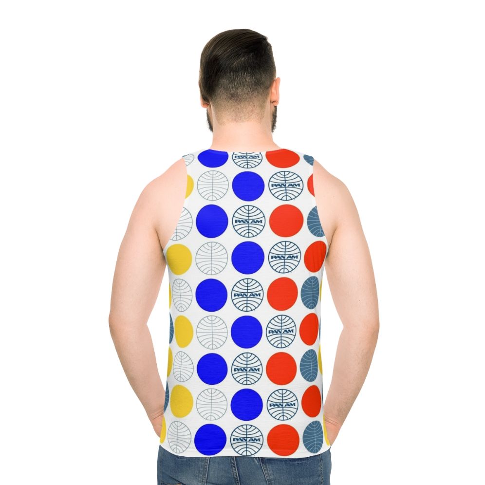 Retro Pan Am Unisex Tank Top