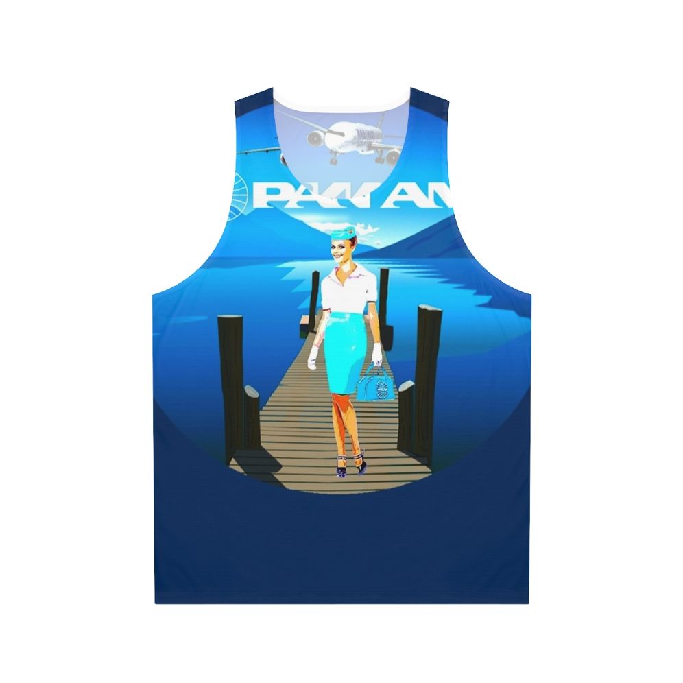 Retro Panama Unisex Tank Top