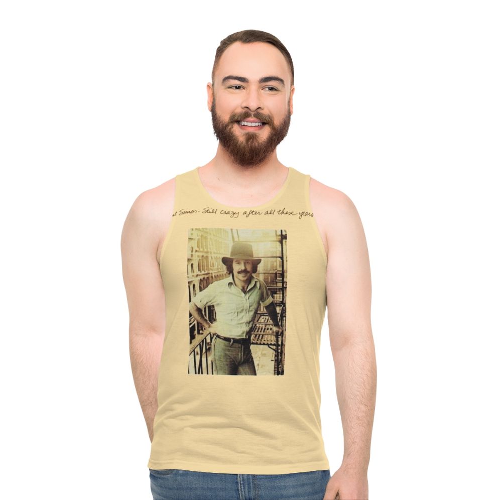 Retro Paul Simon tank top