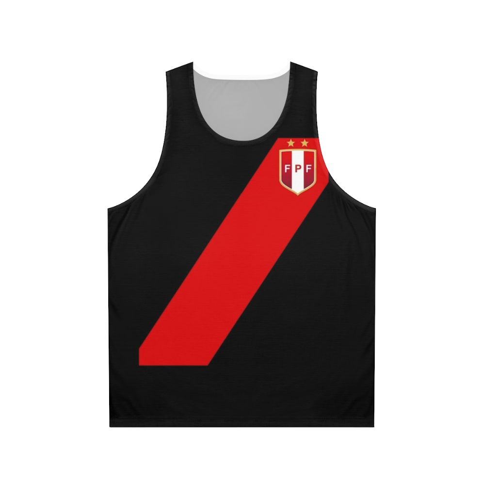 Retro Peru Jersey Unisex Tank Top