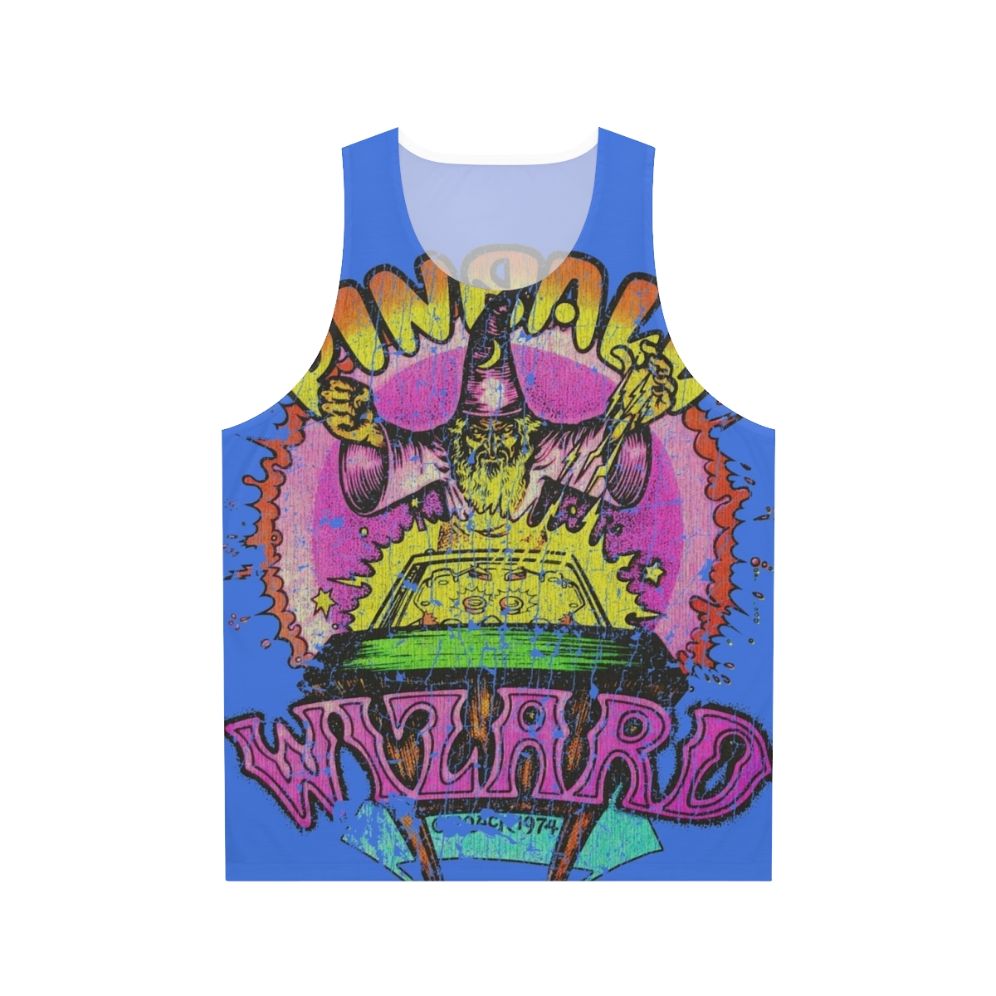Retro Pinball Wizard 74 Unisex Tank Top