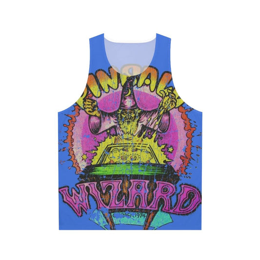 Retro Pinball Wizard 74 Unisex Tank Top