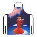 Vibrant pink flamingo-themed apron inspired by the iconic John Waters film
