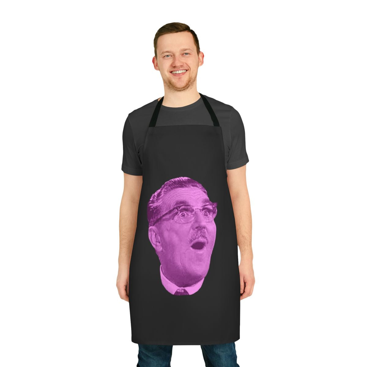 Pink Floyd inspired apron with Floyd Lawson from the Andy Griffith Show