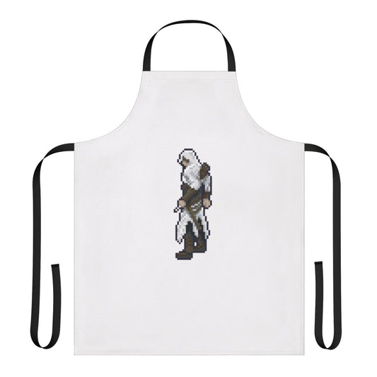 Retro Pixel Art Assassins Creed Altair Apron