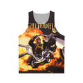 Retro pixel art unisex tank top