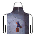 "Retro pixel art Monkey Island-inspired cooking apron"