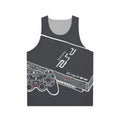 Retro Playstation 2 Console Unisex Tank Top