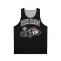Retro Police Academy Unisex Tank Top