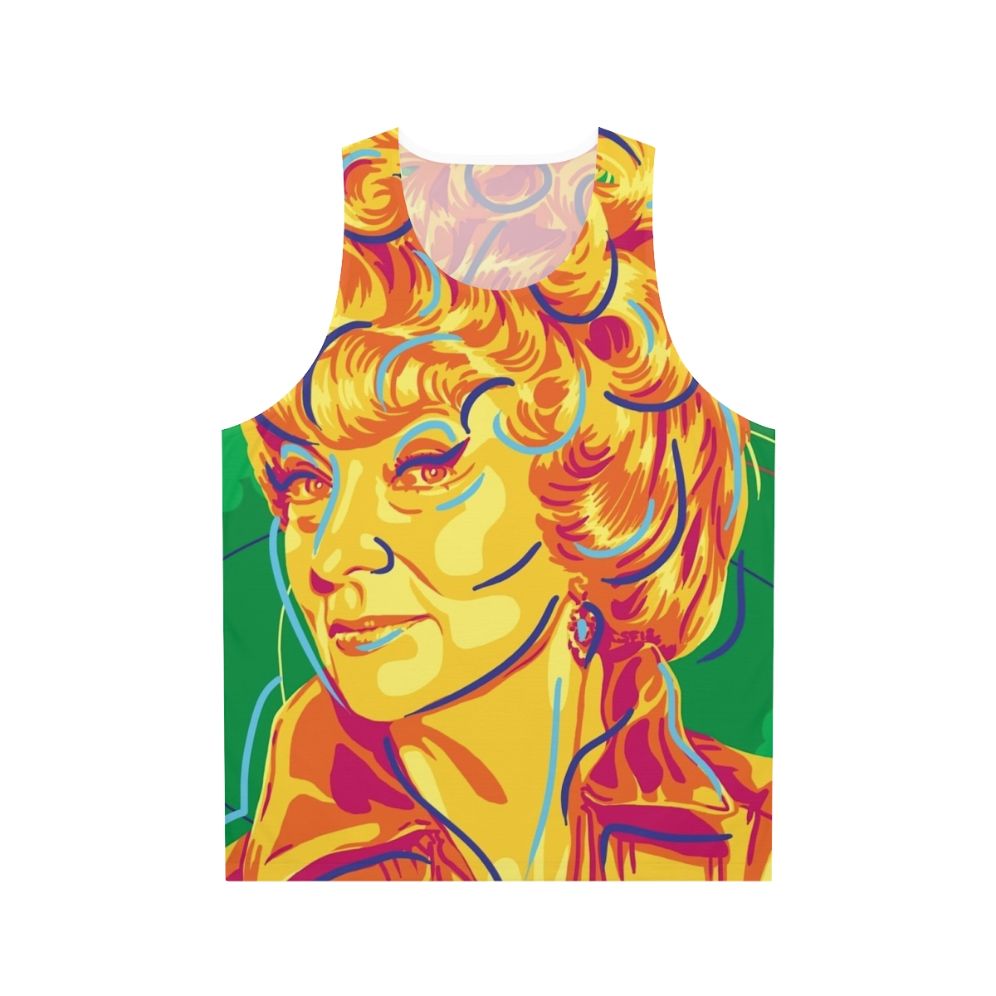 Retro pop art unisex tank top featuring Bewitched design