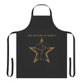 Retro post-punk music-themed apron for alternative music fans