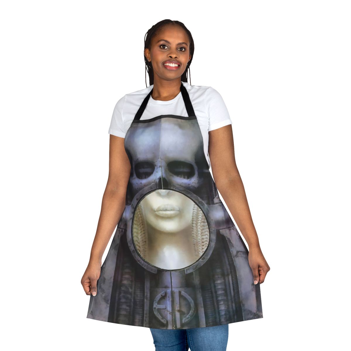 Apron featuring Emerson Lake and Palmer's Brain Salad Surgery album cover art