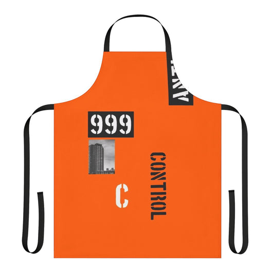 Retro punk rock apron featuring The Clash and Joe Strummer