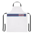 Stylish Martini Racing-Inspired Apron for Automotive Enthusiasts