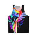 Retro Rainbow Dash Synthwave Unisex Tank Top