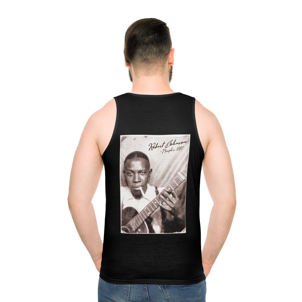 Retro Robert Johnson Delta Blues Unisex Tank Top