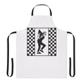 Retro Rudeboy-Inspired Apron featuring Ska, Punk, and 2-Tone Inspired Designs