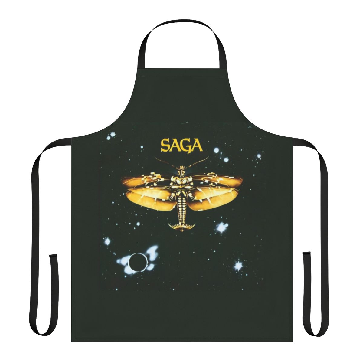 Retro Saga 1978 inspired apron in vintage style