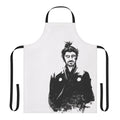 Retro samurai inspired apron featuring a portrait of Toshiro Mifune as Yojimbo