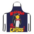 Red Dwarf inspired apron featuring the iconic 'Mr. Flibble' character
