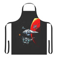 Retro sci-fi inspired apron featuring the Dark Star spacecraft from the 1970s cult classic film