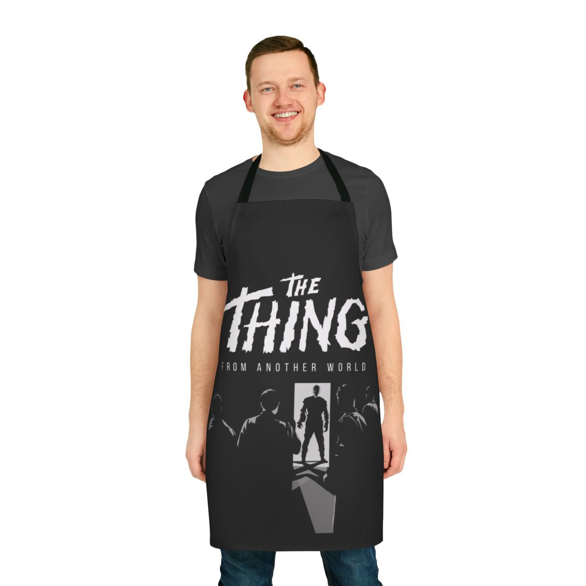 Apron featuring the classic 1951 sci-fi horror film The Thing from Another World