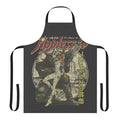 Retro sci-fi inspired apron featuring Appleseed manga and anime imagery