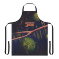 Retro sci-fi inspired apron featuring Shadowjack's psychedelic space-themed design