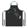 Retro-style apron featuring characters and imagery from the Scott Pilgrim franchise