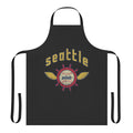 Vintage-style apron featuring the classic Seattle Pilots baseball logo and team colors