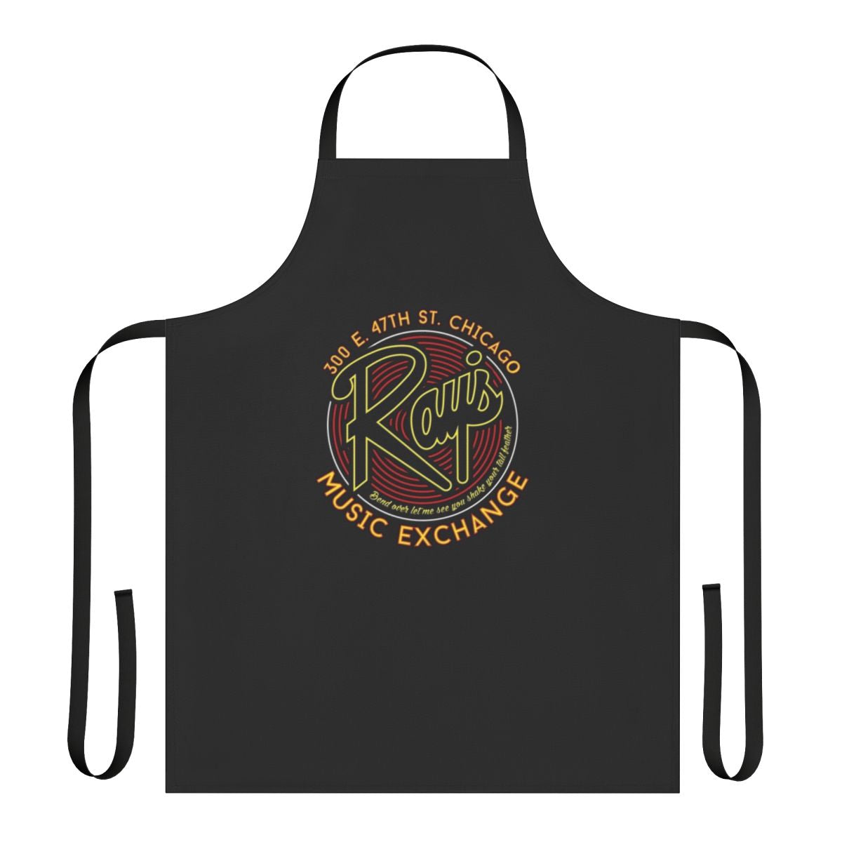 Retro-style apron inspired by the Blues Brothers movie