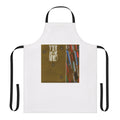 Fireworks-patterned apron with Siouxsie and the Banshees-inspired design
