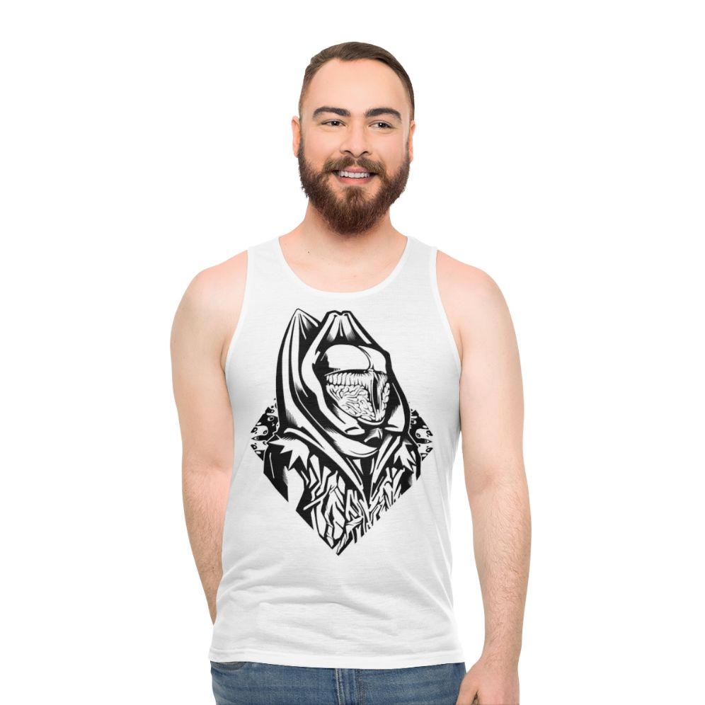 Retro Sixth Doctor 'Vervoid Villains' Unisex Tank Top