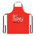 Retro-style apron featuring the iconic "Faster Pussycat Kill Kill" movie poster design