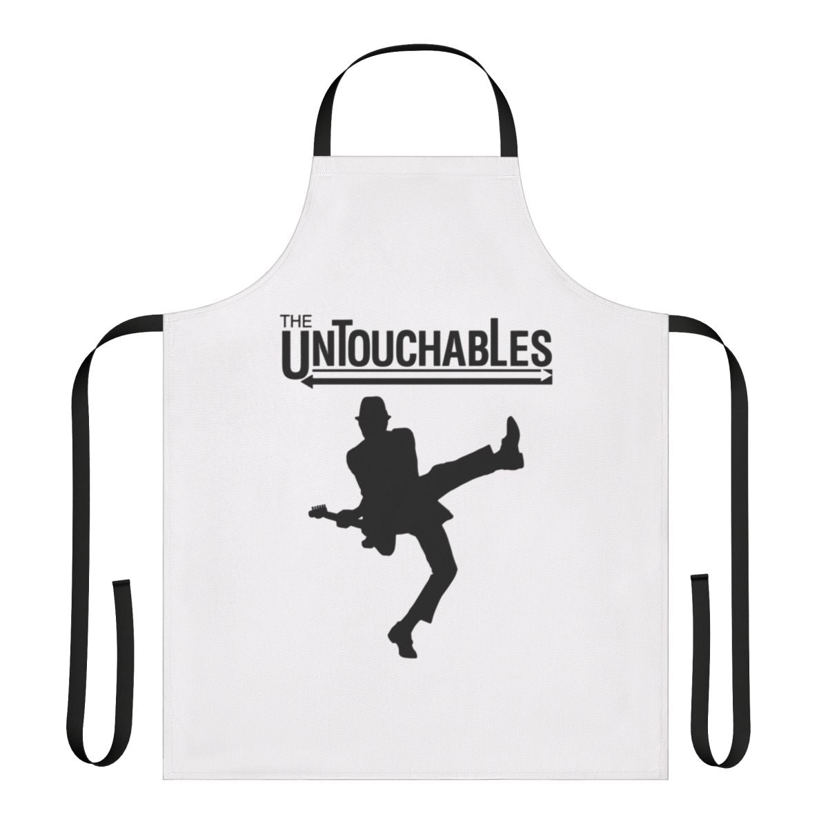 Retro Ska and Reggae Inspired Apron with The Untouchables Logo